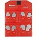 Starrett S167MBZ Radius Gauge Set - Millimeter Without Holder, Satin Finish, 8-15mm Range, 1mm Increment, 8 Gauges