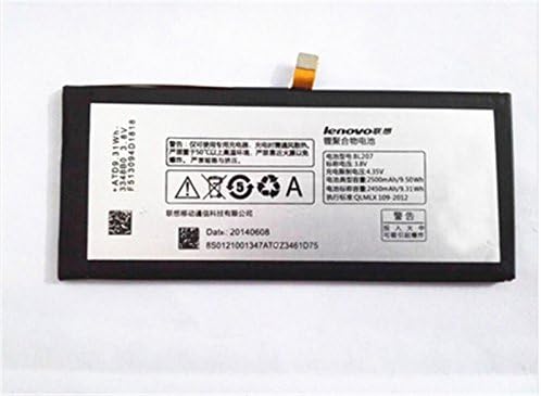 Replacement 3.8v 2500mah Lenovo BL207 Li-ion Battery Fit for Lenovo K900