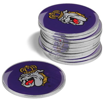 James Madison Dukes Golf Ball Markers
