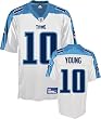 Vince Young Jersey: Reebok White Replica #10 Tennessee Titans Jersey