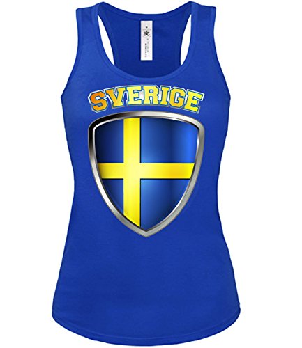 FUSSBALL – FANARTIKEL- SCHWEDEN FANSHIRT 3201(TT-F-B) Gr. S