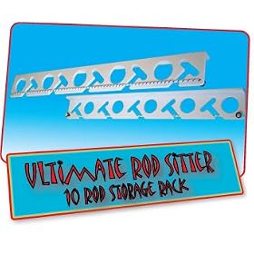 Ultimate Rod Sitter - 10 Fishing Rod Storage Rack