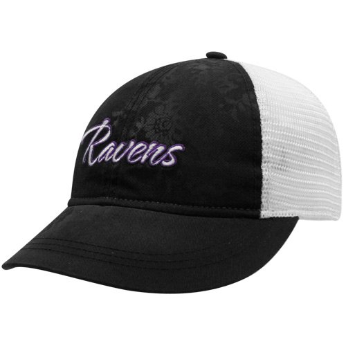 Reebok Baltimore Ravens Ladies Black Lady Charlie Adjustable Hat