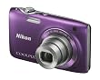 Nikon Coolpix S3100 Digitalkamera (14 Megapixel, 5-fach opt. Zoom, 6,7 cm (2,7 Zoll) Display, HD Video, bildstabilisiert) violett