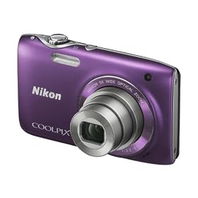Nikon Coolpix S3100 Digital Camera - Purple (14MP, 5x Wide Optical Zoom) 2.7 inch LCD