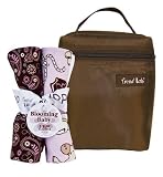 Trend Lab 21142 Bouquet Set - Rodeo Princess - Bottle Bag & Burp Cloth