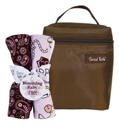 Trend Lab 21142 Bouquet Burp Cloth