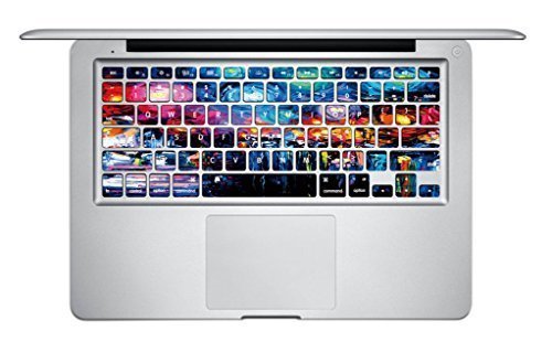 NDAD Beautiful Oil Painting Rose Macbook Pro Keyboard Vinyl Skin Decal Stickers for MacBook Pro 13.3" with Retina Display,Model:A1425and A1502