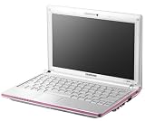 Samsung NC10 10.2-inch Netbook, Atom N270, 1.6GHz, 1GB RAM, 160GB HDD, Windows XP Home, Pink