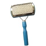 7 Soft Slicker Pet Brush, Wood Handle (Colors May Vary)