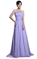 Chiffon/Satin/Silk Spaghetti Strap Backless Evening Dress 