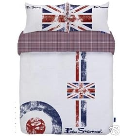 ZAP Ben Sherman Union Jack Single Duvet Bedding Set 