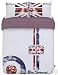 ZAP Ben Sherman 'Union Jack' Double Duvet Bedding Set - NEW TO AMAZON Image