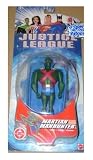  : Justice League Martian Manhunter Figure - 1st Release NM+ Card - Red Label by Mattel