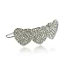 Crystal Studded Triple Heart Hair Accessory Clip Fashion