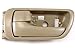 PT Auto Warehouse TO-2469E-LH - Inside Interior Inner Door Handle, Beige/Tan - Driver Side