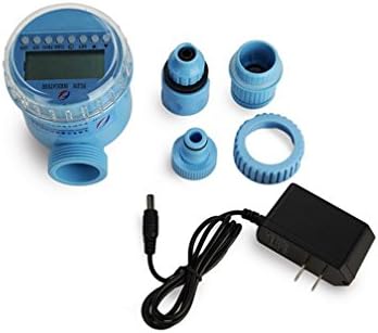 Pots De Fleurs - AC Irrigation Water Timer - Best for Watering Garden Lawn & Outdoor, Attach to Hose & Faucet, LCD with Multi Programmable Settings