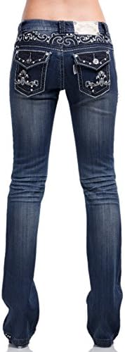 Rose Royce Women's Bootcut Jeans (Krissy/Dirty Dark)- Size 28 (7/8)