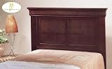 Cherry Finish Hardwood Twin Size Panel Headboard