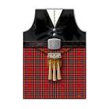 Scottish piper outfit PVC apron - One Size Only
