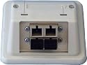 Tyco Electronics AMP LWL-Dose 2xSC STDUP 2-0969733-4