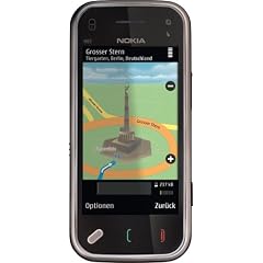 Nokia N97 mini Smartphone (UMTS, WLAN, GPS, 5 MP, Ovi Karten, QWERTZ-Tastatur) cherry black