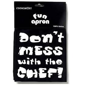 Cooksmart Don't Mess With The Chef Novelty Apron