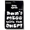 Cooksmart Don't Mess With The Chef Novelty Apron