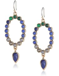 Lucky Brand Ombre Circular Drop Earrings