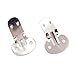 Nakpunar Large Blank Shoe Clips - 10 (5 pairs) - DIY Shoe Clips