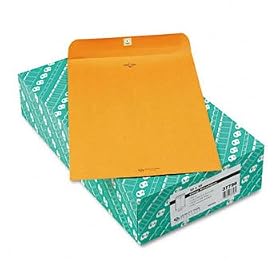 New-Quality Park 37798 - Clasp Envelope, 10 x 15, 32lb, Light Brown, 100/Box - QUA37798