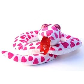 "Your Special" Vibrating & Talking Snake: Pink Hearts
