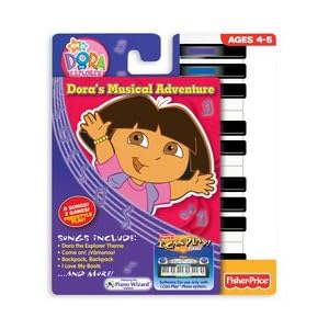 I Can Play Piano Software - Dora's Musical Adventure