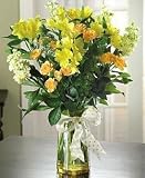 Oh Happy Day! Yellow Flower Bouquet