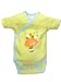 Itzy Bitzy Celery Dot Catapillar Short Sleeve Wrap Onezie by Zutano
