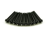WD Music BPBDLX Deluxe Bridge Pins Black/Dot Bag Of 12