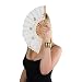 Battenburg Eventail en Dentelle Brod�e ( Blanc 20cm)