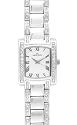 AK Anne Klein Women's Swarovski&reg; Crystal Accented Silver-Tone Watch # 10-7127SVSV