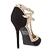 Womens 27-ADORA64 Pointy Toe T Strap High Heel Stiletto Pump Shoes