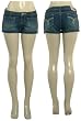 YMI Cuffed Denim Shorts