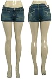 YMI Cuffed Denim Shorts