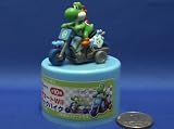 Super Mario Kart Micro Mini Pull Back Bike Yoshi Figure (Japanese Promo )IMAGE