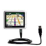 Classic Straight USB Cable for the Garmin nuvi 1100 with Power Hot Sync and Charge capabilities - uses Gomadic TipExchange Technology