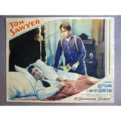 Tom Sawyer JACKIE COOGAN/BLANDICK 1930 Lobby Card (5 - 12:49)  Lobby card is in excellent condition..  This is an  original Lobby Card from 1930 used in the theater to advertise the film.