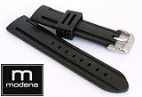 41AxWeUov4L. SL160  22mm MODENA Italian Rubber Divers band w/ Tang buckle