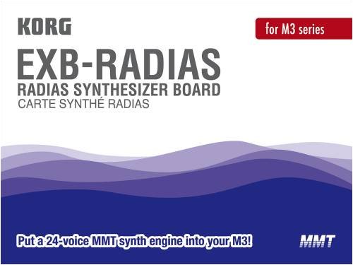 KORG M3EXBRADIAS EXB Radias MMT Expansion Board for M3 Keyboards