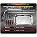 Ampro 73410 Magnetic Tray with Extendable Flashlight, Magnetic Tools and Pick Set, 9-Piece