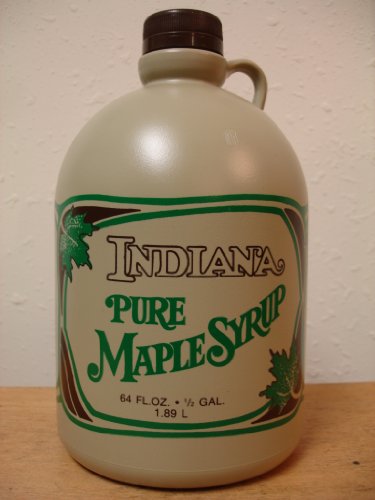 Walden Family 100% Pure Grade B Organic Maple Syrup 64 Ounce Jug HALF GALLON