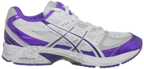 Asics Women's Gel Netburner Tasman 3 W White/Flag Navy/Spectra Violet Court Trainer R159N 0134 8.5 UK