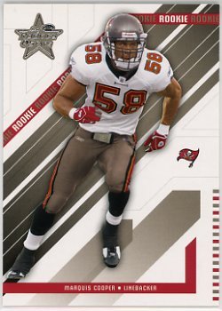 Buy Marquis Cooper Tampa Bay Buccaneers 2004 Leaf Rookies and Stars Rookie Football Card by Leaf